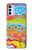 S3407 Hippie Art Case Cover Custodia per Motorola Moto G42
