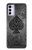 S3446 Black Ace Spade Case Cover Custodia per Motorola Moto G42