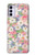 S3688 Floral Flower Art Pattern Case Cover Custodia per Motorola Moto G42