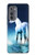 S1130 Unicorn Horse Case Cover Custodia per Motorola Edge (2022)