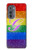 S2899 Rainbow LGBT Gay Pride Flag Case Cover Custodia per Motorola Edge (2022)