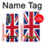 S3103 Flag of The United Kingdom Case Cover Custodia per Motorola Edge (2022)
