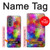 S3677 Colorful Brick Mosaics Case Cover Custodia per Motorola Edge (2022)