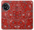 S3354 Red Classic Bandana Case Cover Custodia per OnePlus 11R