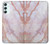 S3482 Soft Pink Marble Graphic Print Case Cover Custodia per Samsung Galaxy A34 5G