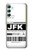 S3664 Airline Travel Luggage Label Case Cover Custodia per Samsung Galaxy A34 5G