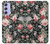 S2727 Vintage Rose Pattern Case Cover Custodia per Samsung Galaxy A54 5G