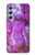 S2907 Purple Turquoise Stone Case Cover Custodia per Samsung Galaxy A54 5G