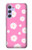 S3500 Pink Floral Pattern Case Cover Custodia per Samsung Galaxy A54 5G