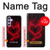 S3682 Devil Heart Case Cover Custodia per Samsung Galaxy A54 5G