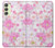 S3036 Pink Sweet Flower Flora Case Cover Custodia per Samsung Galaxy A24 4G