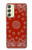 S3355 Bandana Red Pattern Case Cover Custodia per Samsung Galaxy A24 4G