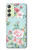 S3494 Vintage Rose Polka Dot Case Cover Custodia per Samsung Galaxy A24 4G