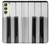 S3524 Piano Keyboard Case Cover Custodia per Samsung Galaxy A24 4G