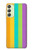 S3678 Colorful Rainbow Vertical Case Cover Custodia per Samsung Galaxy A24 4G