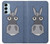 S3271 Donkey Cartoon Case Cover Custodia per Samsung Galaxy M14