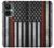 S3472 Firefighter Thin Red Line Flag Case Cover Custodia per OnePlus Nord CE 3 Lite, Nord N30 5G