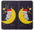 S2849 Cute Sleepy Owl Moon Night Case Cover Custodia per Motorola Moto G Stylus 5G (2023)