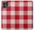 S3535 Red Gingham Case Cover Custodia per Motorola Moto G Stylus 5G (2023)