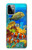 S2568 Sea Seabed Fish Corals Underwater Ocean Case Cover Custodia per Motorola Moto G Power (2023) 5G