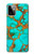 S2688 Aqua Copper Turquoise Gemstone Graphic Case Cover Custodia per Motorola Moto G Power (2023) 5G