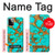 S2688 Aqua Copper Turquoise Gemstone Graphic Case Cover Custodia per Motorola Moto G Power (2023) 5G