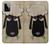 S2826 Cute Cartoon Unsleep Black Sheep Case Cover Custodia per Motorola Moto G Power (2023) 5G