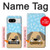 S2669 Cute Dog Paws Bones Cartoon Case Cover Custodia per Google Pixel 8