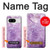 S2690 Amethyst Crystals Graphic Printed Case Cover Custodia per Google Pixel 8