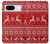 S2835 Christmas Reindeer Knitted Pattern Case Cover Custodia per Google Pixel 8