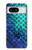 S3047 Green Mermaid Fish Scale Case Cover Custodia per Google Pixel 8