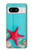 S3428 Aqua Wood Starfish Shell Case Cover Custodia per Google Pixel 8