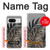 S3692 Gray Black Palm Leaves Case Cover Custodia per Google Pixel 8