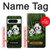 S2441 Panda Family Bamboo Forest Case Cover Custodia per Google Pixel 8 pro
