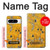 S3528 Bullet Rusting Yellow Metal Case Cover Custodia per Google Pixel 8 pro