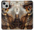 S3949 Steampunk Skull Smoking Case Cover Custodia per iPhone 13 mini