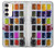 S3956 Watercolor Palette Box Graphic Case Cover Custodia per Samsung Galaxy S23 Plus