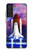 S3913 Colorful Nebula Space Shuttle Case Cover Custodia per Samsung Galaxy S21 FE 5G