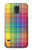 S3942 LGBTQ Rainbow Plaid Tartan Case Cover Custodia per Samsung Galaxy S5