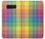 S3942 LGBTQ Rainbow Plaid Tartan Case Cover Custodia per Note 8 Samsung Galaxy Note8