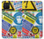 S3960 Safety Signs Sticker Collage Case Cover Custodia per Samsung Galaxy A12