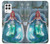 S3911 Cute Little Mermaid Aqua Spa Case Cover Custodia per Samsung Galaxy A22 4G