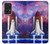 S3913 Colorful Nebula Space Shuttle Case Cover Custodia per Samsung Galaxy A52s 5G