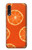 S3946 Seamless Orange Pattern Case Cover Custodia per Samsung Galaxy A70