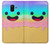 S3939 Ice Cream Cute Smile Case Cover Custodia per Samsung Galaxy A6+ (2018), J8 Plus 2018, A6 Plus 2018