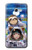 S3915 Raccoon Girl Baby Sloth Astronaut Suit Case Cover Custodia per Samsung Galaxy A5 (2017)