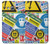 S3960 Safety Signs Sticker Collage Case Cover Custodia per Samsung Galaxy J3 (2016)