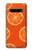 S3946 Seamless Orange Pattern Case Cover Custodia per LG V60 ThinQ 5G