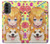 S3918 Baby Corgi Dog Corgi Girl Candy Case Cover Custodia per Motorola Moto G52, G82 5G