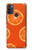 S3946 Seamless Orange Pattern Case Cover Custodia per Motorola Moto G50